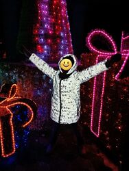 Світловідбиваюча зимова куртка 