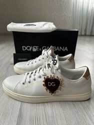 Dolce Gabbana шкіряні кеди 