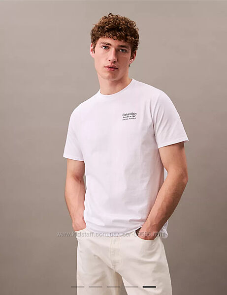 Футболки  біла calvin klein, розмір хс