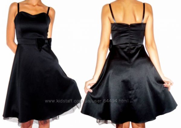 Little black dress. Вечернее платье на дюймовочку