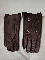 Перчатки замша натуральная 