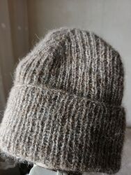 Шапка альпака шелк кашемир 