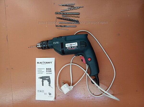 Дриль ударний Blaucraft BSB 510E