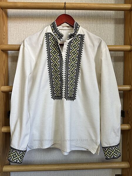 Вишита сорочка хлопчику 12-14 років, ручна робота