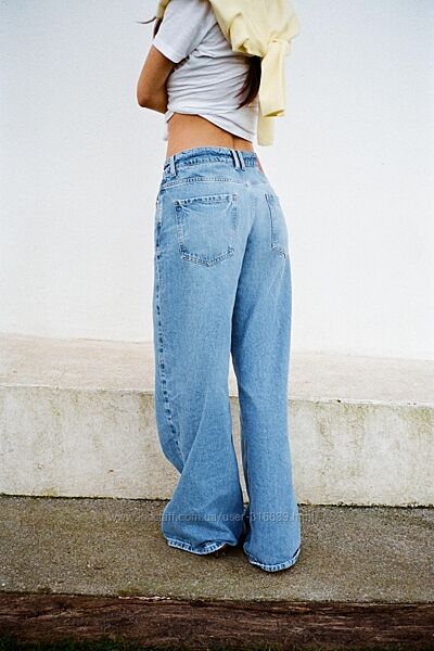 Круті джинси Zara wild leg / 36 розмір