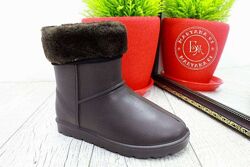 Непромокаючі уггі коричневі