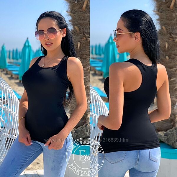 Базова майка / чорна