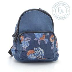 Джинсовий рюкзак little pigeon / синій