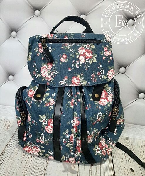 Джинсовий рюкзак little pigeon