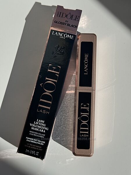 Туш для вій Lancome Lash Idole Mascara мініатбра 5мл чорна  хіт продажу  