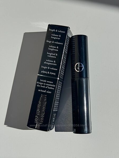 Туш для вій Giorgio Armani Eyes To Kill Classico Length & Volume Mascara 
