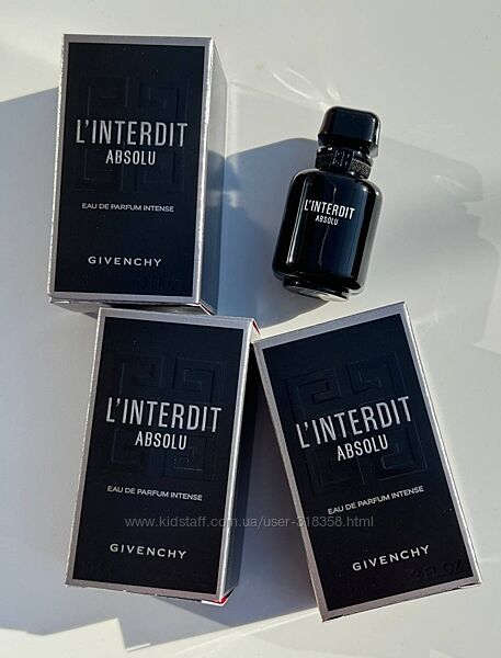 Givenchy L&acuteInterdit Absolu Eau de Parfum Intense  мініатюра 10мл