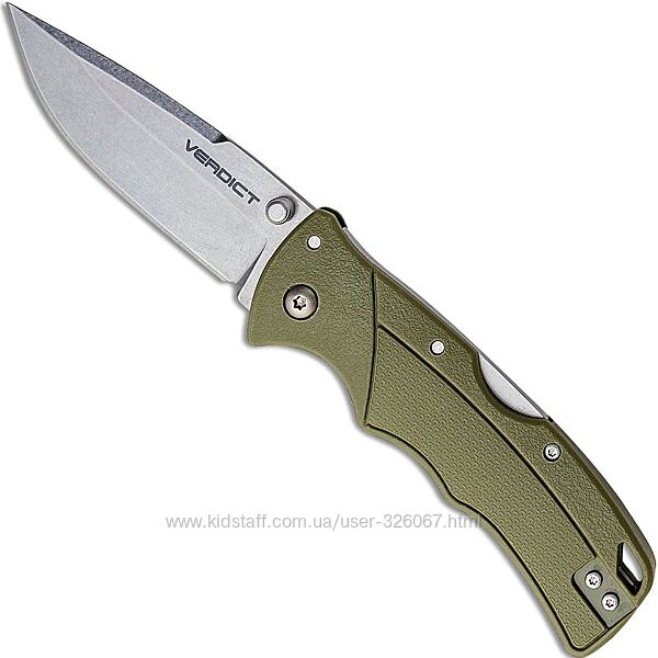 Складаний ніж Cold Steel Verdict Spear Point ODG CS-FL-C3SPSSODGZ. Ориг