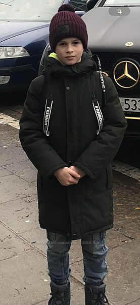 Зимове пальто 140 ріст 