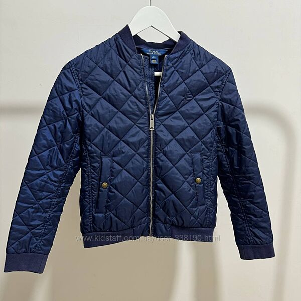 Бомбер куртка polo ralph lauren m 10-12 146-152 оригінал