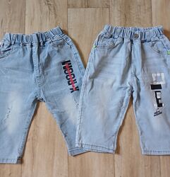 Круті джинсові шорти 130 розмір.