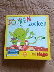 Гра Socken Zocken від Haba Німеччина 4465 щасливі шкарпетки 