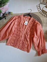 Free people стильна блуза р. S. бавовна сток