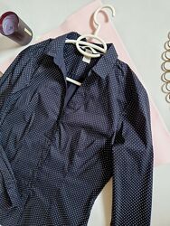 Сорочка стрейч у горох р 10-12 h&m