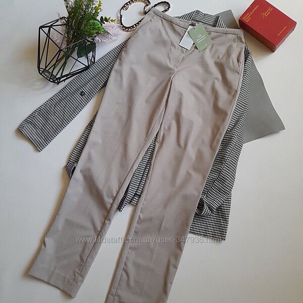 H&m бежеві брюки р 38 сток