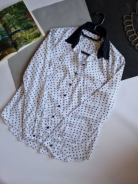 Легка біла блуза reserved р.38