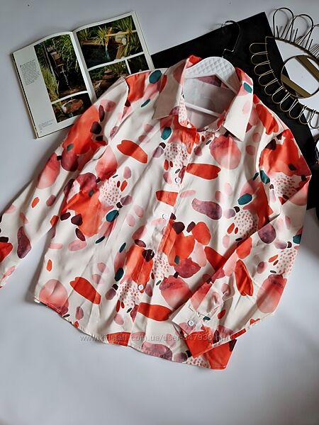 Гарна офісна блуза р 16-18