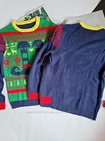 Светри новорічні зимові на Фемелілук Family look