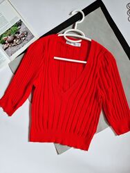 Zara чудова модна кофтинка р м укорочена