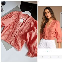 Free people стильна блуза р. s. бавовна сток