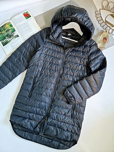 Легкий пуховик парка  nike р с- м