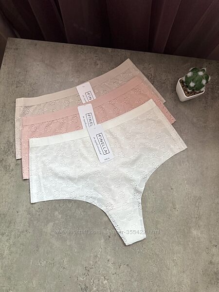 Невагомі високі стрінги безшовні, XL, XXL, Xxxl
