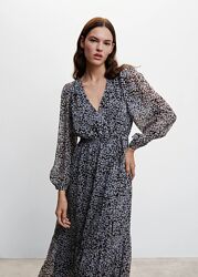 Сукня міді з квітковим принтом Mango - S, M