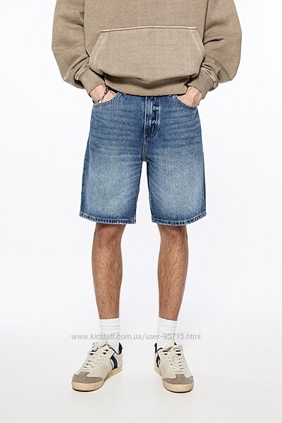 Чоловічі джинсові шорти стандартного крою Pull&Bear - 44, 46