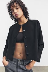 Короткий піджак блейзер Zara - S, M, L Чорний