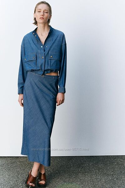 Комплект костюм Zara, куртка та спідниця - S