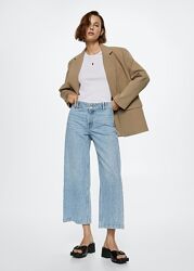 Джинси кюлоти з середньою посадкою Mango - 36, 38