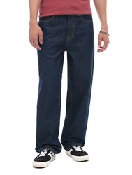 Темно - сині джинси для високого підлітка Cropp Baggy  - 30/34