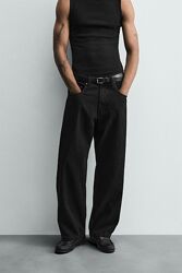 Чоловічі чорні джинси Baggy від Zara - 42, 44