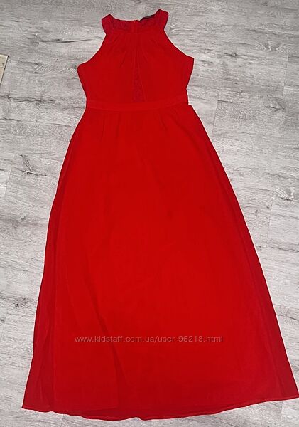 сукня на випускний червона вечірня esprit