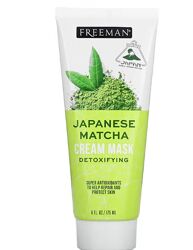 Freeman beauty, japanese matcha detoxifying cream mask, 6 fl oz 175 ml