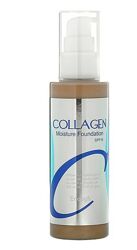 Enough, колаген, зволожувальна тон. основа, SPF 15, відтінок 21, 100 мл