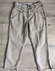 Шикарные брендовые джинсы мом на высокой посадке River Island размер М