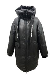 Брендовый пуховик оверсайз Турция размер М- S . 