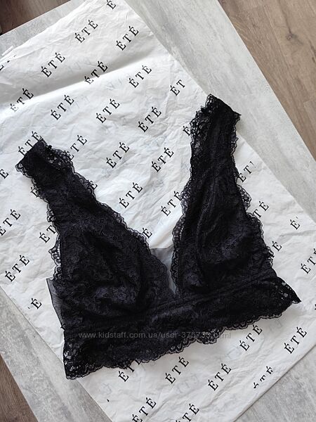 Бюстгальтер бралет бра топ мереживний XS-S