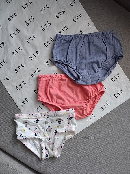 Набір трусиків carter&acutes 12-24 міс, 2-4 роки 