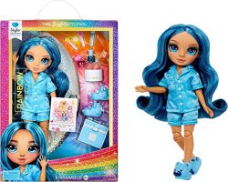 Лялька Рейнбоу Хай Скайлер Rainbow High Junior PJ Party Skyler піжамна 