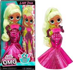Кукла лол омг Леди Дива LOL Surprise OMG Lady Diva оригинал  