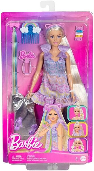 Лялька Barbie Барбі Модні зачіски блондинка з аксесуарами Fun & Fancy