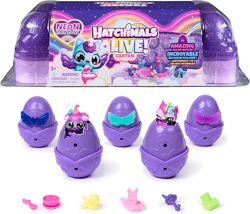 Ігровий набір Хетчімалз Hatchimals Alive neon rainbow фігурки хетчімалс