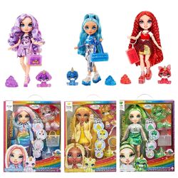 Лялька rainbow high Skyler blue with slime Sunny Yellow  Violet Скайлер